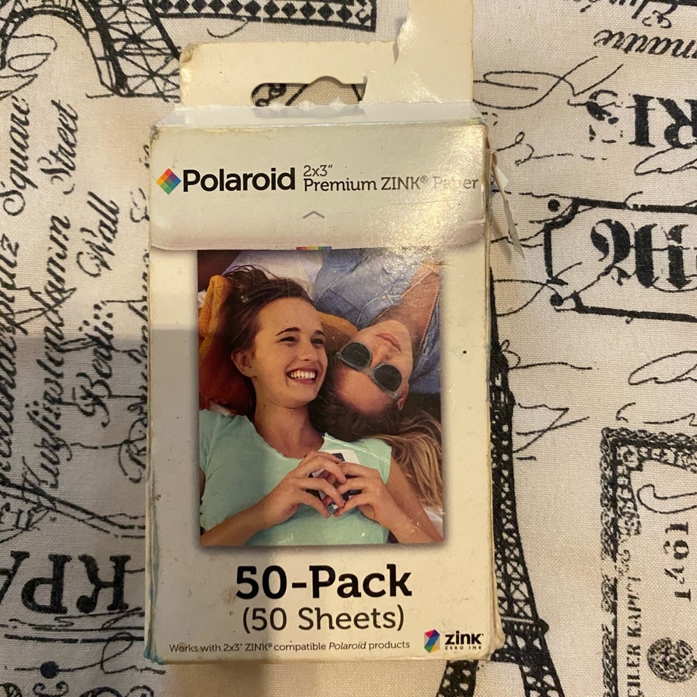 Polaroid 2x3" ZINK Paper 50-Pack